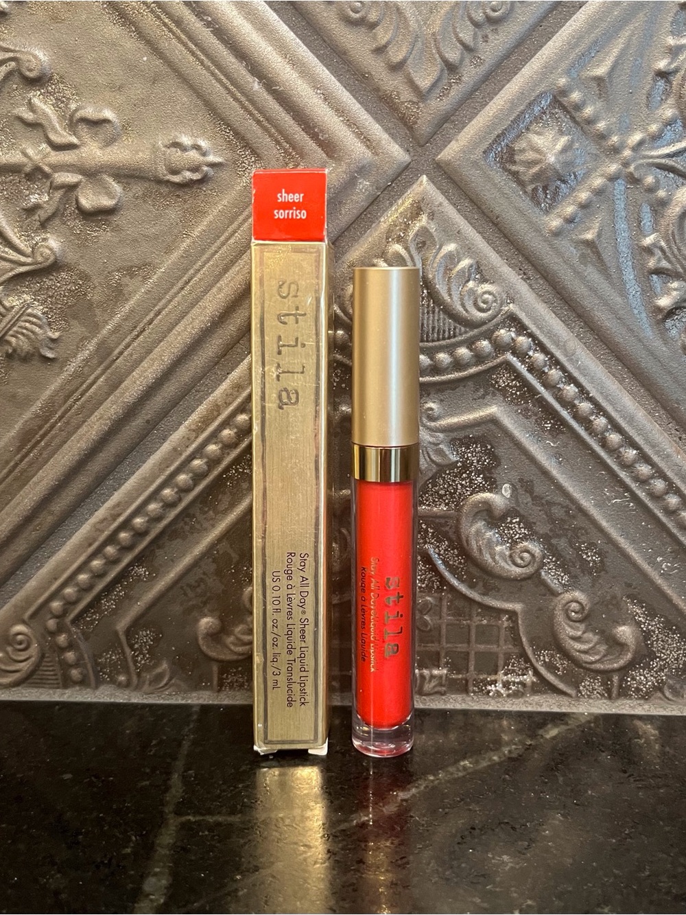 Stila Sheer Sorriso Liquid Lipstick — Sheer Watermelon